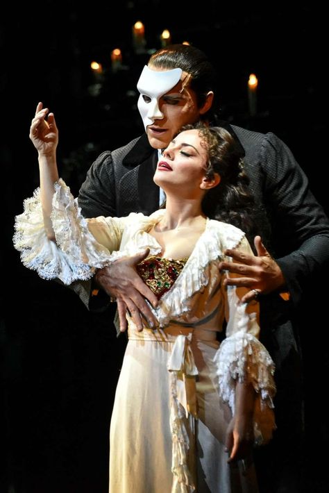 Jonathan Roxmouth as Erik The Phantom, Megan Picerno Christine Diaa The Phantom Of The Opera Musical Tumblr, Phantom Musical, Fantom Of The Opera, Opera Ghost, Opera Music, Charles Dance, Christine Daae, Ramin Karimloo, Music Of The Night