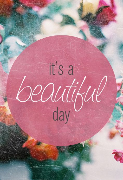 Monday Quote: It’s a beautiful day | Mis Candle Shop Happy Thoughts, Positive Thoughts, June Quotes, Monday Quotes, Motiverende Quotes, Candle Shop, Beautiful Quotes, Great Quotes, Beautiful Words