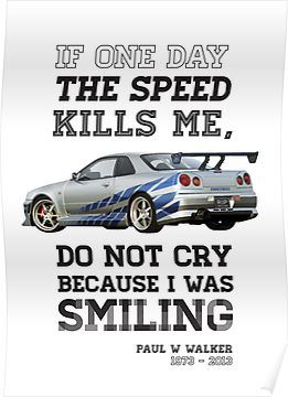 Paul Walker Tribute GTR - Halftone Poster Halftone Poster, Paul Walker Car, Paul Walker Wallpaper, Fast Furious Quotes, Movie Fast And Furious, Paul Walker Tribute, Paul Walker Quotes, Fast And Furious Actors, Racing Quotes