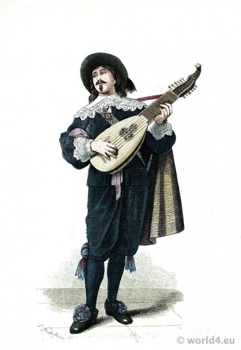 Bard Poses Reference, Bard Costume, 17th Century Mens Fashion, 16 Century Fashion, 17 Century Fashion, Baroque Costume, Medieval Man, Dutch Clothing, 17th Century Clothing