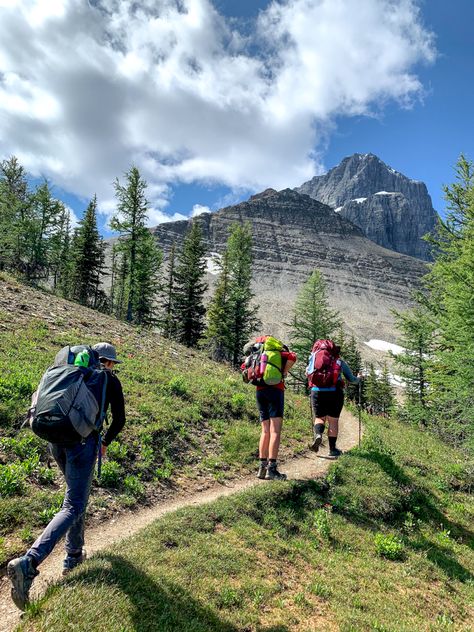 Hiking the 55km-long Rockwall Trail in Kootenay National Park in Canada. Hiking British Columbia, Hiking In Canada, Hiking Images, Northern Attitude, Hiking Canada, Hiking Activities, Hiking Group, Canada Wildlife, Canada Camping