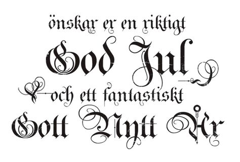 Handwriting   -  önskar er en riktigt God Jul och ett fantastiskt Gott Nytt År God Jul Text, Fina Ord, Christmas Text, Text Types, Scandinavian Folk Art, God Jul, Yule, Cool Words, Calligraphy