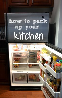 The @DIY Playbook teaches us how to pack up the tough spots in your kitchen: the pantry, refrigerator, and freezer. Organisation, Moving 101, Moving Organisation, Moving Advice, Pantry Refrigerator, Moving House Tips, Moving Hacks Packing, Moving Help, Organizing For A Move