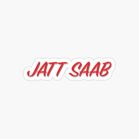 Get my art printed on awesome products. Support me at Redbubble #RBandME: https://www.redbubble.com/i/sticker/Jatt-Saab-%E0%A8%9C-%E0%A8%9F-%E0%A8%B8-%E0%A8%AC-by-guri386/49255776.EJUG5?asc=u Jatt Logo, Punjabi Stickers, Boy Dpz, Quilling Letters, Marriage Dress, Teal Wallpaper, After Marriage, Anime Dancer, Boys Dpz