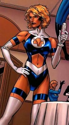 Invisible Woman (Susan Storm-Richards) (Comic Book Character) Storm Comic, Superhero Costumes Female, Sue Storm, Mister Fantastic, Comic Book Girl, Karakter Marvel, Invisible Woman, Superhero Villains, Female Superhero