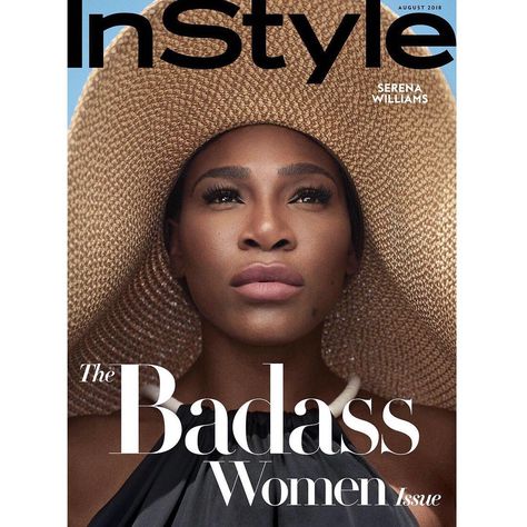 Serena Williams for instyle magazine Venus And Serena Williams, Venus Williams, Fashion Magazine Cover, Instyle Magazine, Women Issues, Round Face Haircuts, The Jacksons, Serena Williams, Badass Women