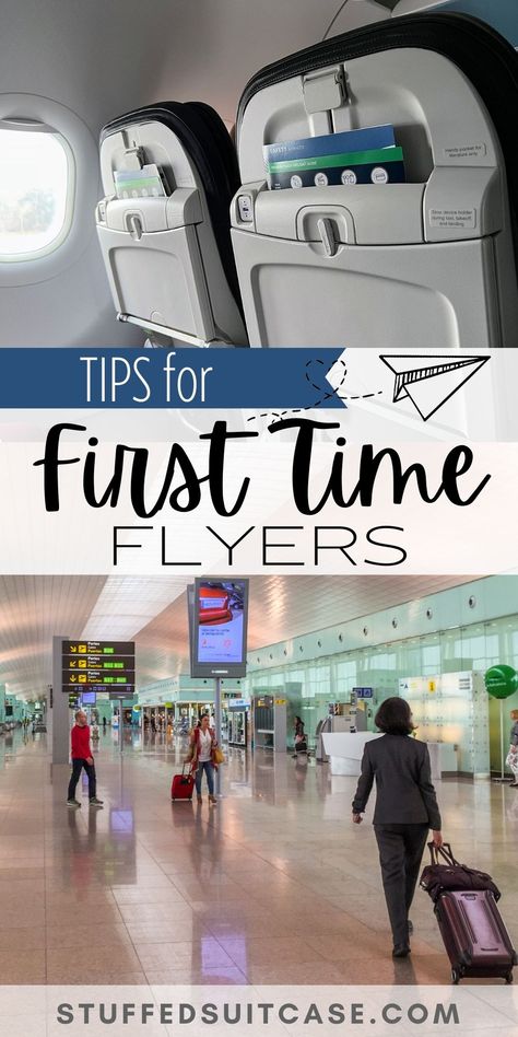 Tips For Plane Travel, How To Pack For A Plane Flight, Flight Packing Tips, First Time Flight Tips, Airplane Dos And Donts, Getting On A Plane, Tips For Flying For The First Time, First Time Plane Ride Tips, First Time On A Plane Tips