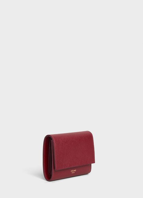 Red Wallets For Women, Wallets For Women Aesthetic, Tas Celine, Celine Wallet, Christian Marclay, Red Wallet, Best Wallet, Handbags Leather, Women Bags Fashion