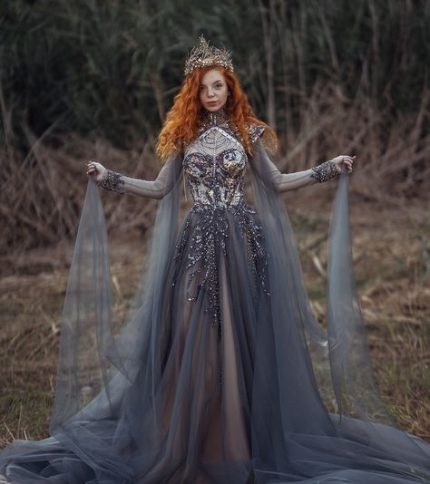 Armour Dress - Chotronette Chotronette Armour Dress, Silver Armor Dress, Acotar Ball Gowns, Armoured Dress, Game Of Thrones Gowns, Armor Wedding Dress, Fantasy Gowns Queens, Fantasy Dress Goddesses, Armor Dress Warrior Princess