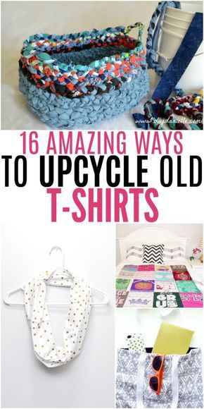 Upcycle T Shirts, Upcycle Shirts, Gamle T Shirts, Clothes Tshirts, Tee Shirt Crafts, Crafts Upcycling, Shirt Upcycle, T Shirt Upcycle, Shirt Crafts