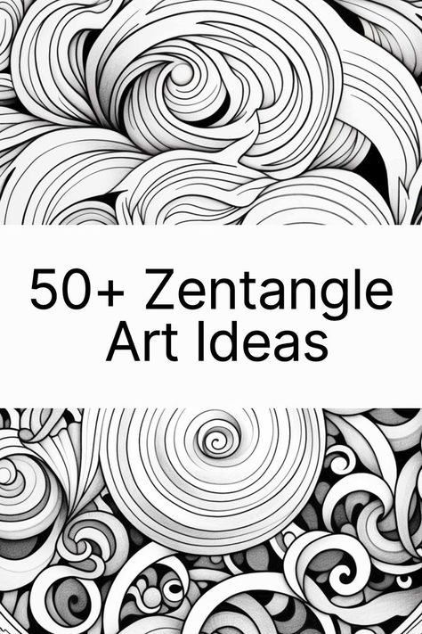 Discover the world of Zentangle drawing with our expansive compilation of 50 mesmerizing patterns! From easy zen doodles to intricate masterpieces, this collection offers an array of Zentangle art ideas to inspire both beginners and seasoned doodlers. Dive in and fuel your passion for artistic exploration. 🎨✨ #ZentangleDrawing #ZentangleArtIdeas Zentangle Drawings Ideas Hand Drawn, Diy Art Journal Ideas, Step By Step Zentangle Patterns Easy, Zen Tangle Designs, Zentangles For Beginners, Zentangle Inspired Art Ideas, Tangle Art Patterns Simple, Zen Drawings Doodles, Zen Tangles Patterns