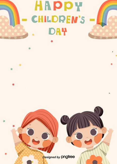 Happy Children S Day Background, Childrens Day, Festival, Child Background Image for Free Download Happy Childrens Day Poster, Name Activities Preschool, Children's Day Poster, Childrens Day, Preschool Girl, Baby Canvas, Day Festival, Happy Children's Day, Happy Children