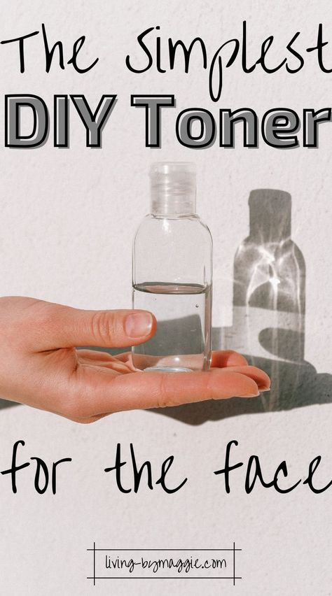 Diy Toner Face, Homemade Face Toner, Diy Skin Toner, Natural Face Toner, Homemade Toner, Diy Facial Toner, Diy Cleanser, Acne Toner, Diy Toner