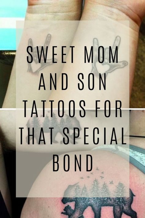 Sweet Mom and Son Tattoos for that Special Bond Mandalas, Mother Son Tattoos Quotes, Mom And Son Tattoos, Tattoos For Your Son, Boy Mom Tattoo, Mom Son Tattoo, Tattoo For My Son, Simbols Tattoo, Tattoos For Baby Boy