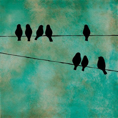 Wire clipart bird on wire - Pencil Birds On Wire, Birds On A Wire, Wood Painting Art, Art Prints For Sale, Mural Art, Pictures To Paint, Birds Painting, Abstract Artists, Rock Art