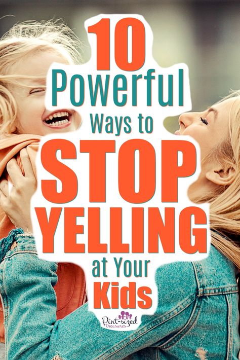 Powerful tips to help parents stop yelling at kids. These tips help moms and dads learn how much of a negative impact yelling can have on your parenting journey. Learn how to parent with patience and kindness and how to stop yelling! #parenting #parentingtips #moms #motherhood #raisingkids #pintsizedtreasures How To Not Yell At Your Kids, How To Stop Yelling At Your Kids, Yelling At Kids, Stop Yelling At Your Kids, Stop Yelling, Confidence Kids, Smart Parenting, Mentally Strong, Parenting Toddlers
