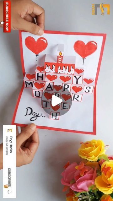 Susheel's Artwork on Instagram: "Mother's day card 💝 #mothersday #mothersdaygift #happymothersday #ilovemom #motherlove #greetingcards #instareels #diygifts #papercraft" Diy Gifts, I Love Mom, Mothersday Gifts, April 26, Mother's Day Card, Mothers Love, Happy Mothers Day, Card Ideas, Mother’s Day