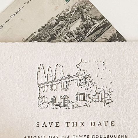 August + White on Instagram: "One of my favorite save the dates, printed on gorgeous handmade paper with a custom illustration!" Save The Date Cards, Artistic Save The Date, Illustration Save The Date, Wedding 2025, Save The Dates, Custom Illustration, Handmade Paper, Save The Date, Dates
