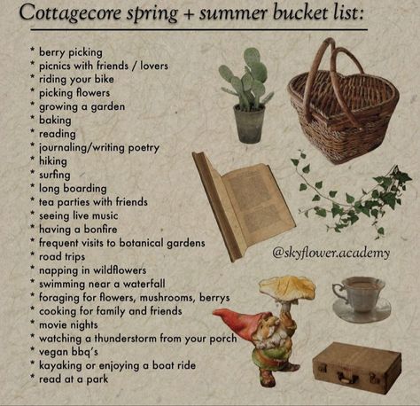 Cottagecore Guide, Cottagecore Tips, Cozy Core Aesthetic, Seasonal Witch, Cottagecore Activities, Princess Guide, Cottagecore Moodboard, Cottagecore Things, Cottagecore Ideas