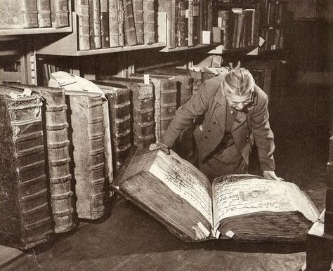 From archives of Prague castle, photo by M.Peterka (Source: Lost and Found in Prague) Antique Books, Prague Castle, Medieval Manuscript, E Card, Samhain, Book Nooks, I Love Books, Librarian, Love Book