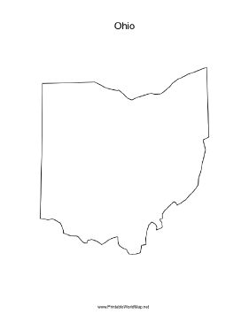 A blank map of the state of Ohio, oriented vertically and ideal for classroom or business use. Free to download and print World Map Continents, State Of Ohio, Ohio Map, Constellation Map, Map Outline, County Map, Country Maps, Relief Map, Small Pictures