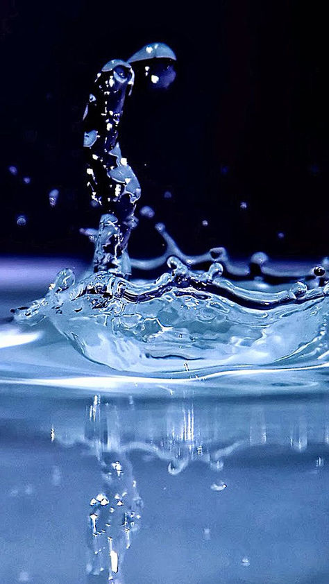 Water In Different Forms, Water Splash Aesthetic, Live Wallpaper Water, Water Wallpaper Iphone, Water Splash Background, Experiments With Water, Pictures Of Water, Water Wallpapers, Zicxa Photos