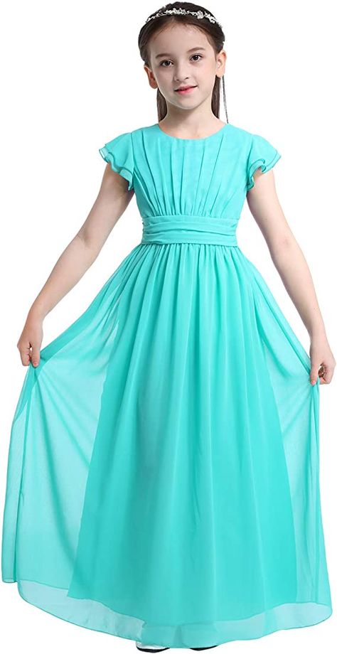 Girls Long Dresses Beautiful, Long Frocks Kids, Kids Long Frocks, Frock Models For Kids, Long Dress For Kids, Long Frock Models, Long Frocks For Women, Dresses For Girls Kids, Long Frocks For Kids