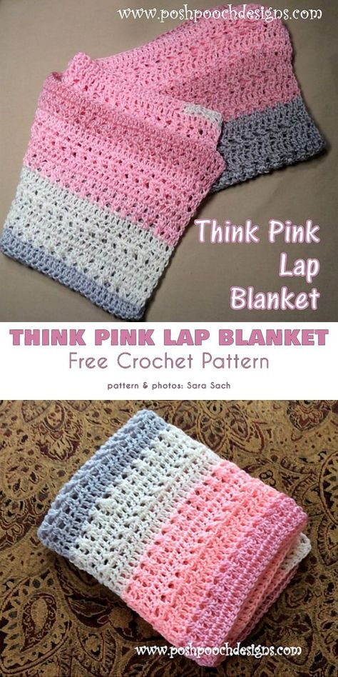 Think Pink Free Crochet Pattern Here are two themed projects , the Pink Lap Blanket and Awareness Ribbon Beanies that you can make and donate to a charity auction to support your chosen cause. Amigurumi Patterns, Crochet Wheelchair Lap Blanket Patterns Free, Crochet Patterns For Lapghans, Wheelchair Crochet Lapghan, Easy Lapghan Crochet Patterns Free, Free Crochet Patterns For Lapghans, Wheelchair Lapghan Crochet Patterns Free, Crochet Lapgan Patterns, Easy Crochet Lapghan Pattern Free