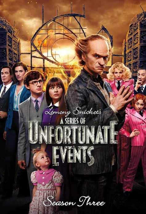 Series Poster, Lemony Snicket, Film Watch, Unfortunate Events, Anger Issues, A Series Of Unfortunate Events, Event Poster, Shows On Netflix, Cute Diys