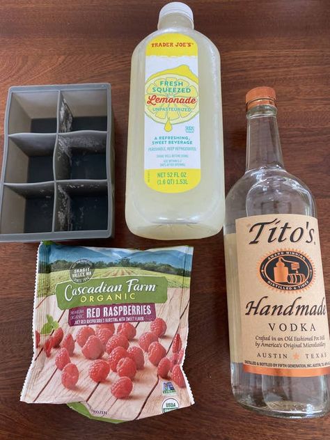 I Tried Popular TikTok Food And Drink Hacks Drink Hacks, Cheap Vodka, Easy Margarita, Tiktok Food, Fresh Squeezed Lemonade, Cranberry Vodka, Frozen Grapes, Raspberry Vodka, Coconut Smoothie