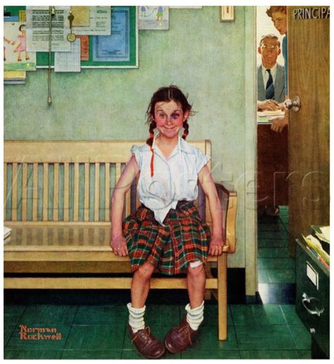 Norman Rockwell Most Famous Painting | CCS Art: Art Minute: Happy Birthday Norman Rockwell! Norman Rockwell