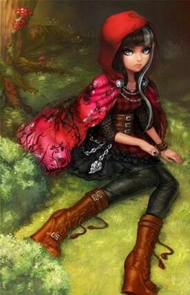 Cerise Hood Cerise Hood, Princesas Disney Anime, Arte Monster High, Ever After Dolls, Dibujos Percy Jackson, Personajes Monster High, Monster High Art, Modieuze Outfits, Ever After High