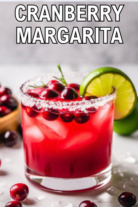 Cranberry margarita Margarita Recipes, Cozy Hot Drinks, Energizing Smoothies, Cranberry Margarita, Juice Ice Cubes, Classic Margarita, Drink Ideas, Refreshing Cocktails, Cranberry Juice