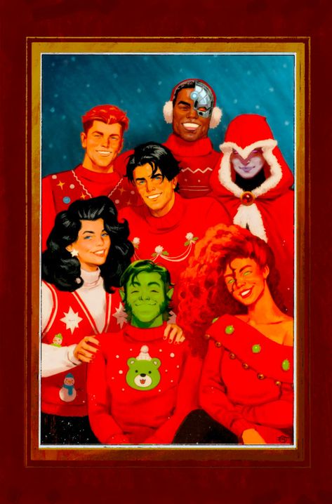 Dc Redesign, Starfire Dc, The New Teen Titans, Cult Leader, Christmas Comics, Dc Comics Wallpaper, Dc Comics Heroes, Teen Titan, The Titans