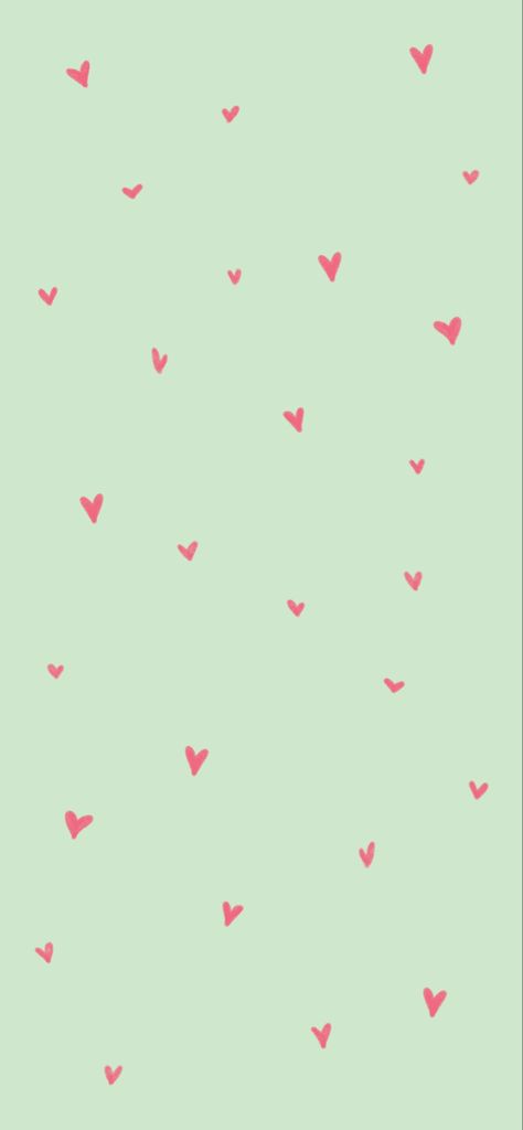 Mint Green And Pink Aesthetic, Mini Hearts Wallpaper, Iphone Wallpaper Aesthetic Pink, Wallpaper Aesthetic Pink, Heart Pattern Background, Pink And Green Wallpaper, Background For Iphone, Mint Green Wallpaper, Iphone Wallpaper Aesthetic