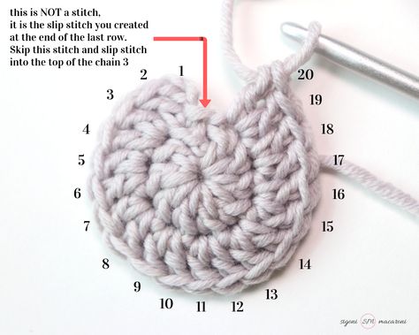 Counting Crochet Stitches and Rows: Your Beginner Questions Answered - Crochet Magic Circle, Magic Circle Crochet, Crochet Circle Pattern, Crochet Unique, Confection Au Crochet, Crochet Simple, Beginner Crochet Projects, Crochet Circles, Your Crochet