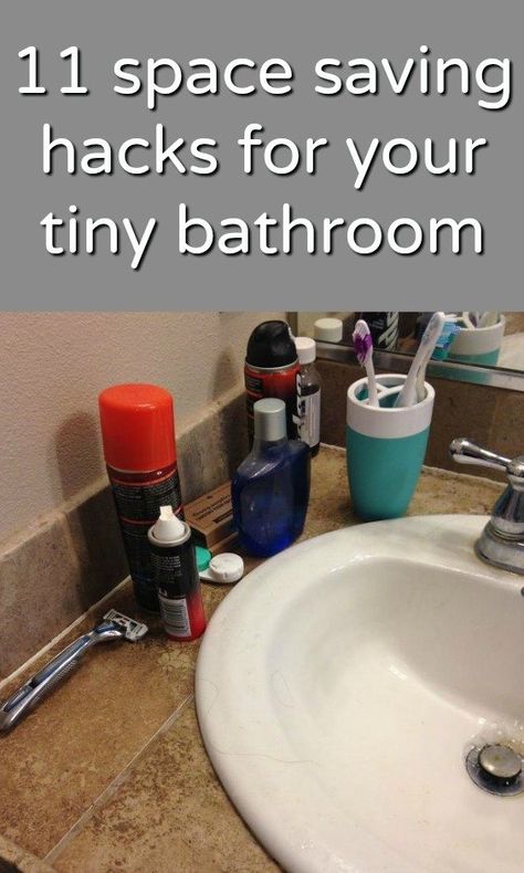 No Counter Space Bathroom Ideas, Restroom Storage, Storage Ideas For Small Bathrooms, Easy Storage Ideas, Diy Bathroom Storage Ideas, Bathroom Storage Hacks, Ideas For Small Bathrooms, Diy Space Saving, Space Saving Hacks