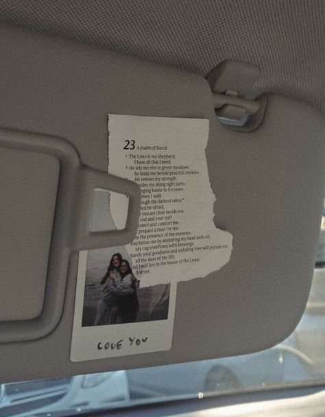 Organisation, Read View Mirror Decor Car, Car Accessories Cup Holder, Picture On Dashboard Of Car, Car Interior Inspo Pics, Grey Car Interior Ideas, Car Accessories Christian, Handmade Car Accessories, Cute Inside Car Decorations
