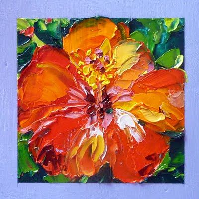 Ann Gorbett Palette Knife Painting: Hibiscus Gift Box Pallette Knife Painting, Colorful Box, Palette Knife Art, Acrylic Painting Flowers, Some Day, Knife Art, Art Painting Gallery, Impasto Painting, Palette Knife Painting