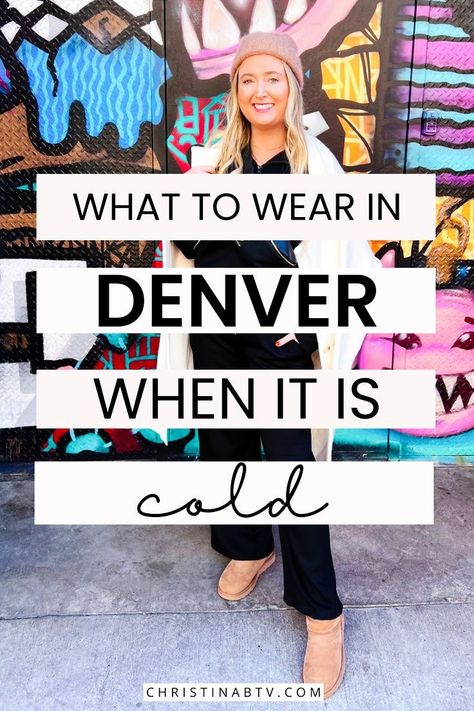 Discover the must-have cold weather outfits for a stylish winter adventure in Denver, Colorado. Our curated selection includes casual cold weather outfits that are both trendy and functional. Elevate your winter wardrobe with the latest women's fashion trends. Cold Weather Travel Outfit, Casual Cold Weather Outfits, Cold Weather Packing List, Cold Weather Packing, Trendy Winter Outfits, Cold Weather Travel, Colorado Fashion, Saint Laurent Wallet, Colorado Outfits