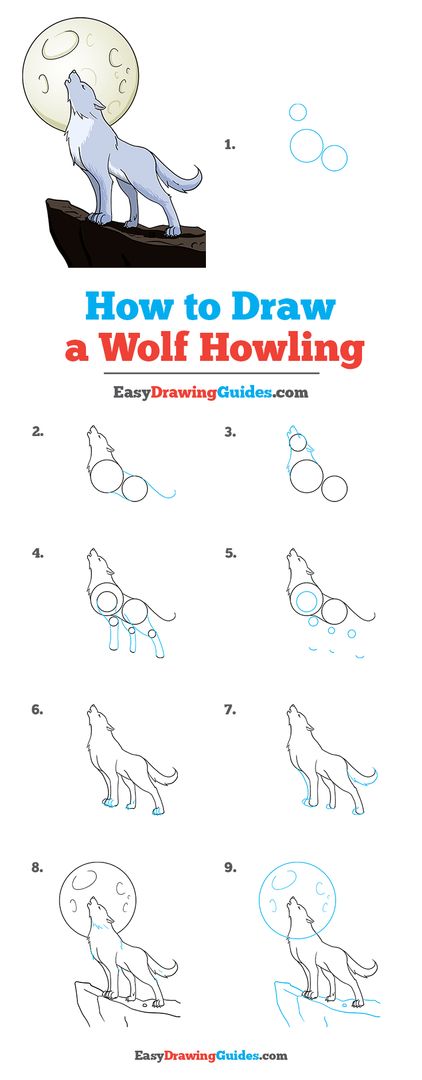 Wolf Howling Drawing Lesson. Free Online Drawing Tutorial for Kids. Get the Free Printable Step by Step Drawing Instructions on https://easydrawingguides.com/how-to-draw-a-wolf-howling/ . #Wolf #Howling #LearnToDraw #ArtProject Pictures Of Wolves To Draw, Wolf Step By Step Drawing, Wolf Doodle Cute, How To Draw Wolf Step By Step, How To Draw A Wolf Step By Step Easy, Wolf Drawing Easy Step By Step, How To Draw A Wolf Step By Step, Wolf Drawing Step By Step, Wolf Sketch Easy