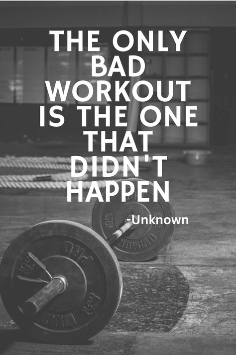 Gym, Gym Motivation, The One, The Only Bad Workout Is The One, Workout Inspiration, Get Healthy, Fitness Inspiration, Let It Be, Quick Saves