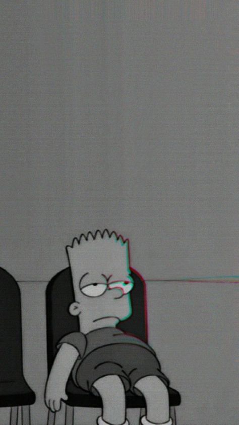 Simpsons Wallpaper Aesthetic, The Simpsons Aesthetic, Bart Simpson Aesthetic, Art Profile Pic, Bart Wallpapers, Iphone Cartoon Wallpaper, Bart Simpson Wallpapers, Wallpaper Iphone Cartoon, Simpsons Wallpaper