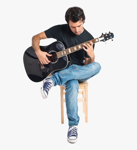 Man With Guitar, Man Background, Guitar Png, Man Playing Guitar, Male Art Reference, Figure Drawing Models, Guitar Drawing, 4k Wallpaper Iphone, Painted Coffee Mugs