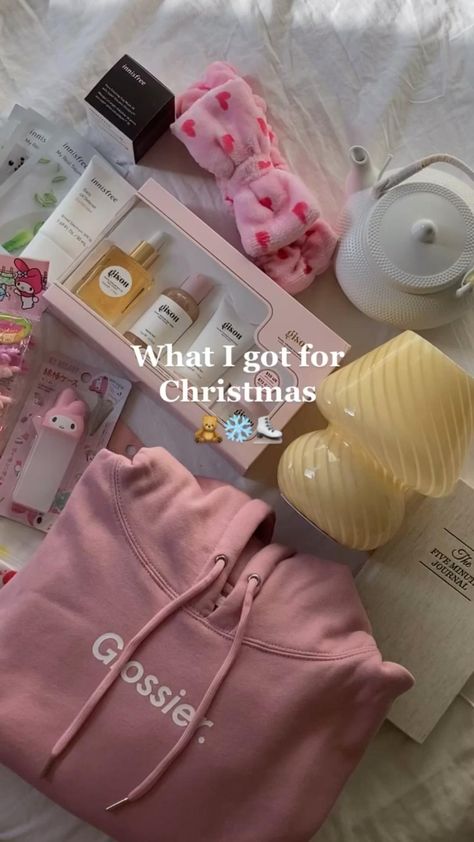 Pink, Christmas, What I Got For Christmas, Christmas Haul, Christmas Is, Bed