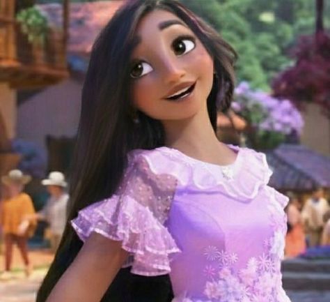 Isabela Madrigal Aesthetic, Isabella Madrigal, Isabela Madrigal, Encanto Disney, Disney Princess Artwork, Disney Princess Makeover, Disney Princess Fan Art, Black Baby Girls, Disney Princess Dresses