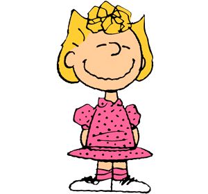 Sally Brown is a major female character in the comic strip Peanuts by Charles M. Schulz. She was introduced to the strip in 1959. She is the younger sister of Charlie Brown. Peanuts Quilt, Snoopy Cakes, Sally Brown Peanuts, Snoopy Und Woodstock, Charlie Brown Y Snoopy, Linus Van Pelt, Charlie Brown Characters, Snoopy Party, Sally Brown