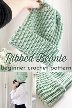 Crochet Must Haves, 1 Skein Crochet Projects Free, Crochet Project Patterns, Beginning Crochet Projects, Crochet Accessories Free Pattern, No Sew Crochet, Crochet Projects To Sell, Easy Beginner Crochet Patterns, Crochet Hat For Beginners