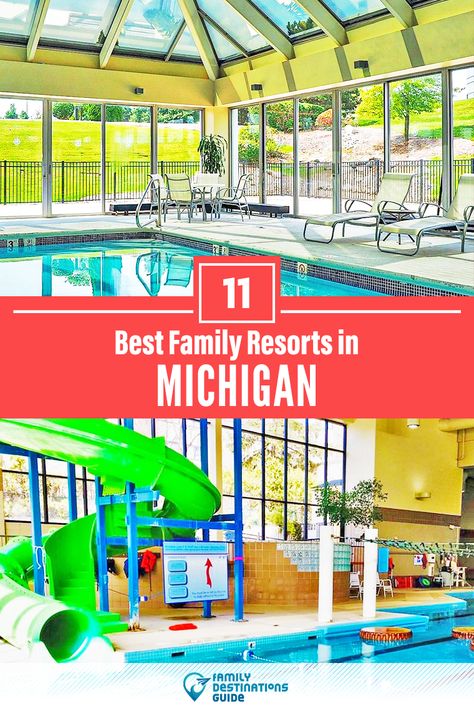 Want ideas for a family vacation to Michigan? We’re FamilyDestinationsGuide, and we’re here to help: Discover Michigan’s best resorts for families - so you get memories that last a lifetime! #michigan #michiganvacation #michiganwithkids #familyvacation Michigan Family Vacation Kids, Sawyer Michigan, Midwest Family Vacations, Michigan Family Vacation, Empire Michigan, Resorts For Kids, Travel Michigan, Cheap Family Vacations, Weekend Family Getaways
