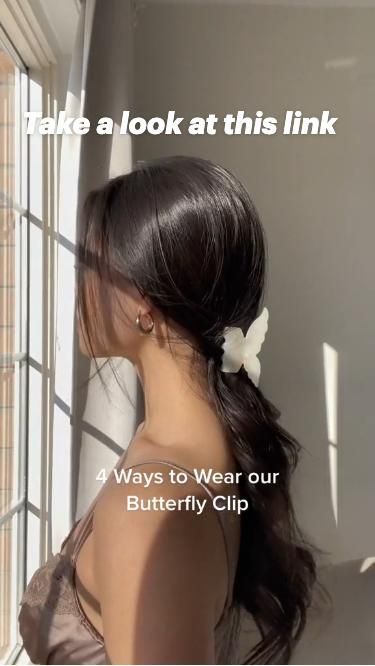 Free 50+ Ideas For hairstyles for summer|hairstyles for straight hair Summer Hairstyles For Straight Hair, Layered Haircuts Bob, Hair Clips Butterfly, Bob Pixie Haircut, Hair Clips Hairstyles, Medium Length Layered Haircuts, Hair Stail, Butterfly Hairstyle, Easy Bun Hairstyles For Long Hair